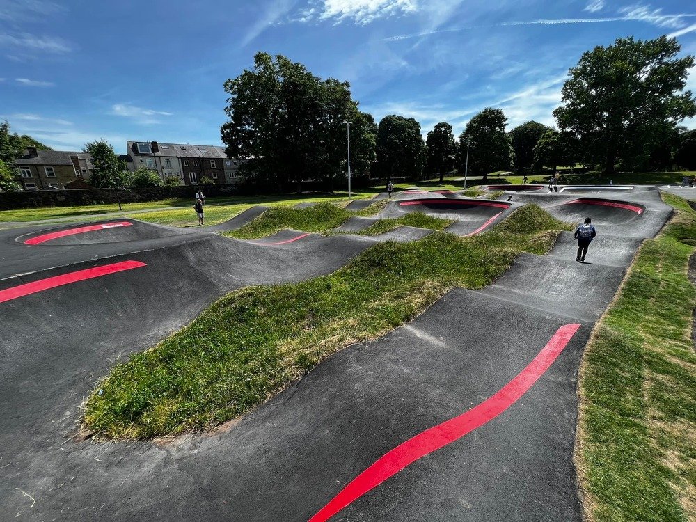 Hillsborough Pump Track in Sheffield